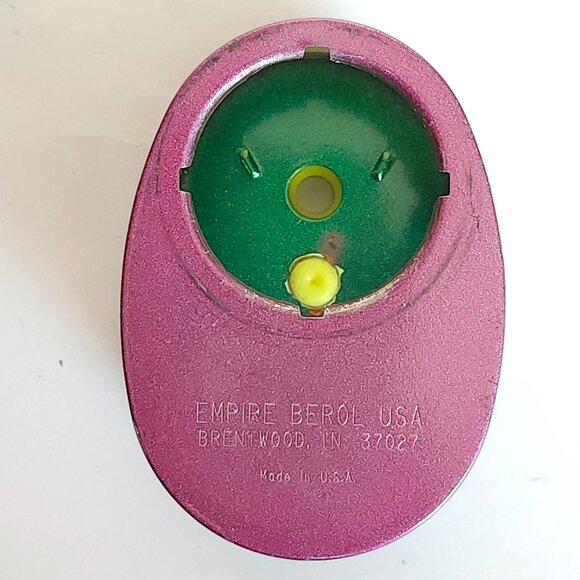 VINTAGE 90s Yikes Neon Pencil Sharpener Desk 1990s USA Nickelodeon-Style Retro - Picture 6 of 9